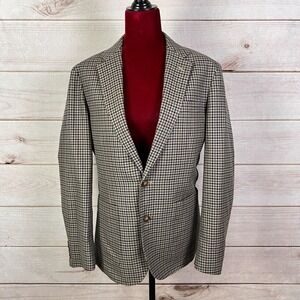 J.Crew Ludlow Sport Jacket Slim Gingham Check Blazer